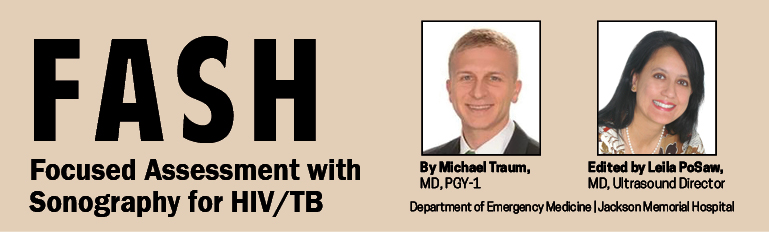 Focused Assessment with Sonography for HIV/TB